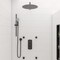 Alfi Brand Black Matte Round Sliding Rail Hand Shower Set AB7938-BM - alternate 8